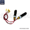 E-mark LED winker LENTE DE HUMO CUERPO NEGRO 0030 (P / N: ST02021-0030) calidad superior