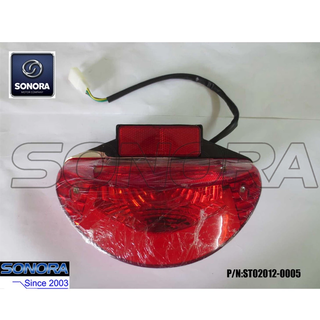 LUZ TRASERA BAOTIAN BT49QT-12C LUZ TRASERA Piezas de calidad original (P / N: ST02012-0005) Calidad superior