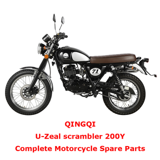 QINGQI scrambler 200Y piezas de repuesto de motocicleta completas