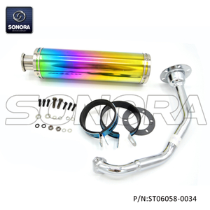 Iridium Sports escape 152qmi para scooters 125CC (P / N: ST06058-0034) Calidad superior