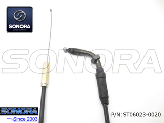 Qingqi Scooter QM125-2D Cable del acelerador Assy. (P / N: ST06023-0020) Calidad superior