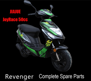 Piezas de scooter Jiajue Revenger Piezas completas de scooter